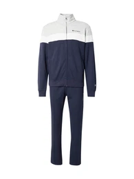 Jogginganzug marine / hellgrau / wei