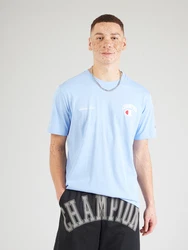Champion Authentic Athletic Apparel T-Shirt hellblau/rot/schwarz/weiß