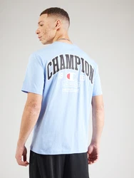 Champion Authentic Athletic Apparel T-Shirt hellblau/rot/schwarz/weiß
