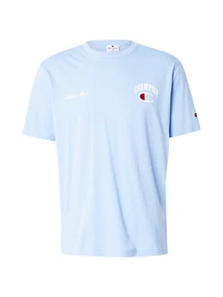 Champion Authentic Athletic Apparel T-Shirt hellblau/rot/schwarz/weiß