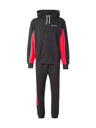 Jogginganzug rot / schwarz / wei