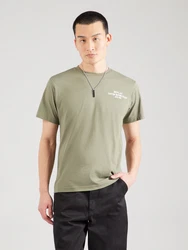 REPLAY T-Shirt oliv / weiß