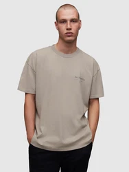 AllSaints T-Shirt 'Underground' (OCS) taupe/dunkelgrau