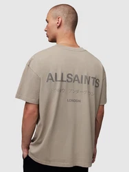 AllSaints T-Shirt 'Underground' (OCS) taupe/dunkelgrau