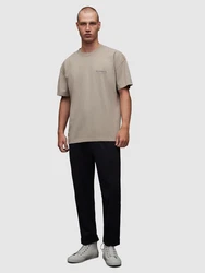 AllSaints T-Shirt 'Underground' (OCS) taupe/dunkelgrau