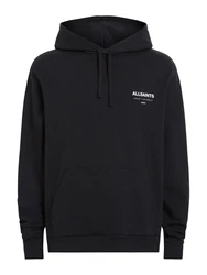 AllSaints Sweatshirt 'UNDERGROUND' (GOTS) schwarz/offwhite