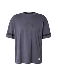 T-Shirt brombeer / schwarz