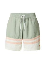 ELLESSE Badeshorts 'Metuli' pastellgrün/apricot/weiß