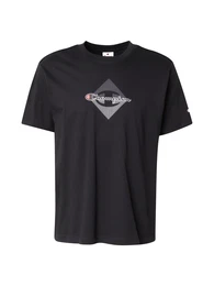 T-Shirt rot / schwarz / wei