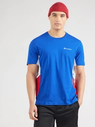 Champion Authentic Athletic Apparel T-Shirt royalblau/cranberry/weiß