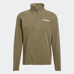 ADIDAS TERREX Sportpullover 'ESS' oliv/weiß