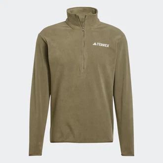ADIDAS TERREX Sportpullover 'ESS' oliv/weiß ADIDAS TERREX Sportpullover 'ESS' oliv/weiß