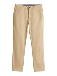 TOMMY HILFIGER Hose 'Denton' hellbraun