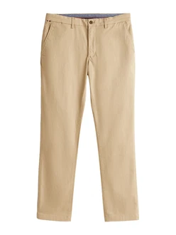 TOMMY HILFIGER Hose 'Denton' hellbraun