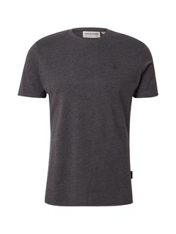 naketano T-Shirt Adonis Fischer anthrazit