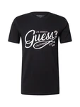 GUESS T-Shirt puder/schwarz/weiß