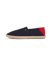 Espadrilles dunkelblau / knallrot