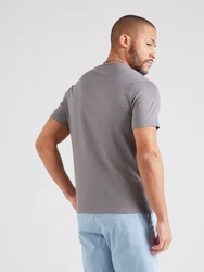 United Colors of Benetton T-Shirt mit Label-Badge dunkelgrau