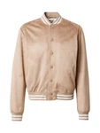 JOOP! Jeans Jacke 'Rico' cappuccino/weiß