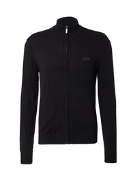 Strickjacke 'FARLEY' schwarz