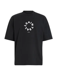 T-Shirt 'TIERRA' schwarz / wei