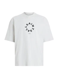 T-Shirt 'TIERRA' (OCS) hellgrau / schwarz