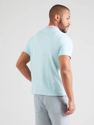 United Colors of Benetton T-Shirt mit Label-Badge hellblau