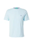 United Colors of Benetton T-Shirt mit Label-Badge hellblau