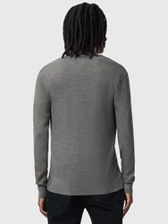 AllSaints Strickjacke (RWS) grau