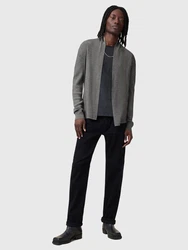 AllSaints Strickjacke (RWS) grau