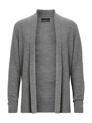 AllSaints Strickjacke (RWS) grau