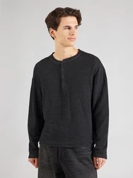 JACK & JONES Shirt 'JORAUSTIN' schwarzmeliert
