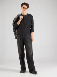 JACK & JONES Shirt 'JORAUSTIN' schwarzmeliert