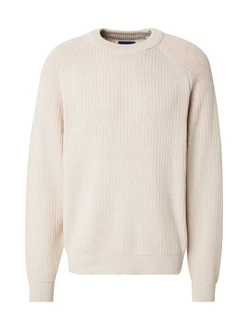 JACK & JONES Pullover 'JORACE' beige JACK & JONES Pullover 'JORACE' beige