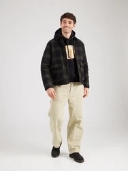 JACK & JONES Sweatshirt JORRIDGEWOOD URBAN goldgelb/schwarz/weiß
