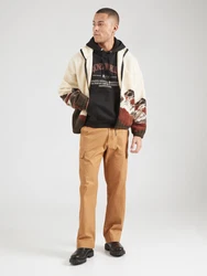 JACK & JONES Sweatshirt 'JORFrederiksberg' pastellrot/schwarz/weiß