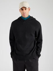 JACK & JONES Pullover 'JOROLLIE' schwarz