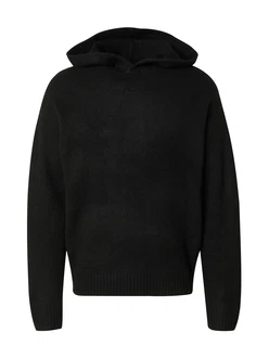 JACK & JONES Pullover 'JOROLLIE' schwarz