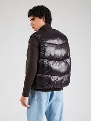 JACK & JONES Weste 'JCOREFLEX' schwarz