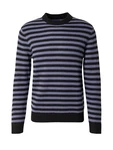 JACK & JONES Pullover JOREaton taubenblau/schwarz