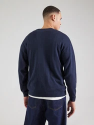 JACK & JONES Pullover 'JJCALVIN' marineblau