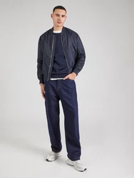 JACK & JONES Pullover 'JJCALVIN' marineblau