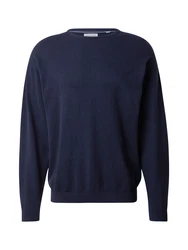 JACK & JONES Pullover 'JJCALVIN' marineblau