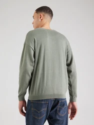 JACK & JONES Pullover 'JJCALVIN' grün