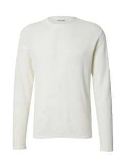 JACK & JONES Pullover 'JJShawn' offwhite