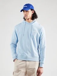 JACK & JONES Sweatshirt 'JJBeau' hellblau/weiß