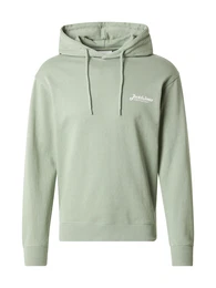 Sweatshirt 'JJBeau' pastellgrn / wei