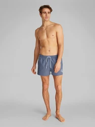 Calvin Klein Swimwear Badeshorts stein/weiß