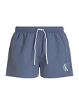 Calvin Klein Swimwear Badeshorts stein/weiß