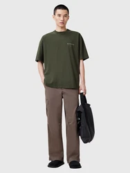 AllSaints T-Shirt 'Underground' (OCS) mint/dunkelgrün